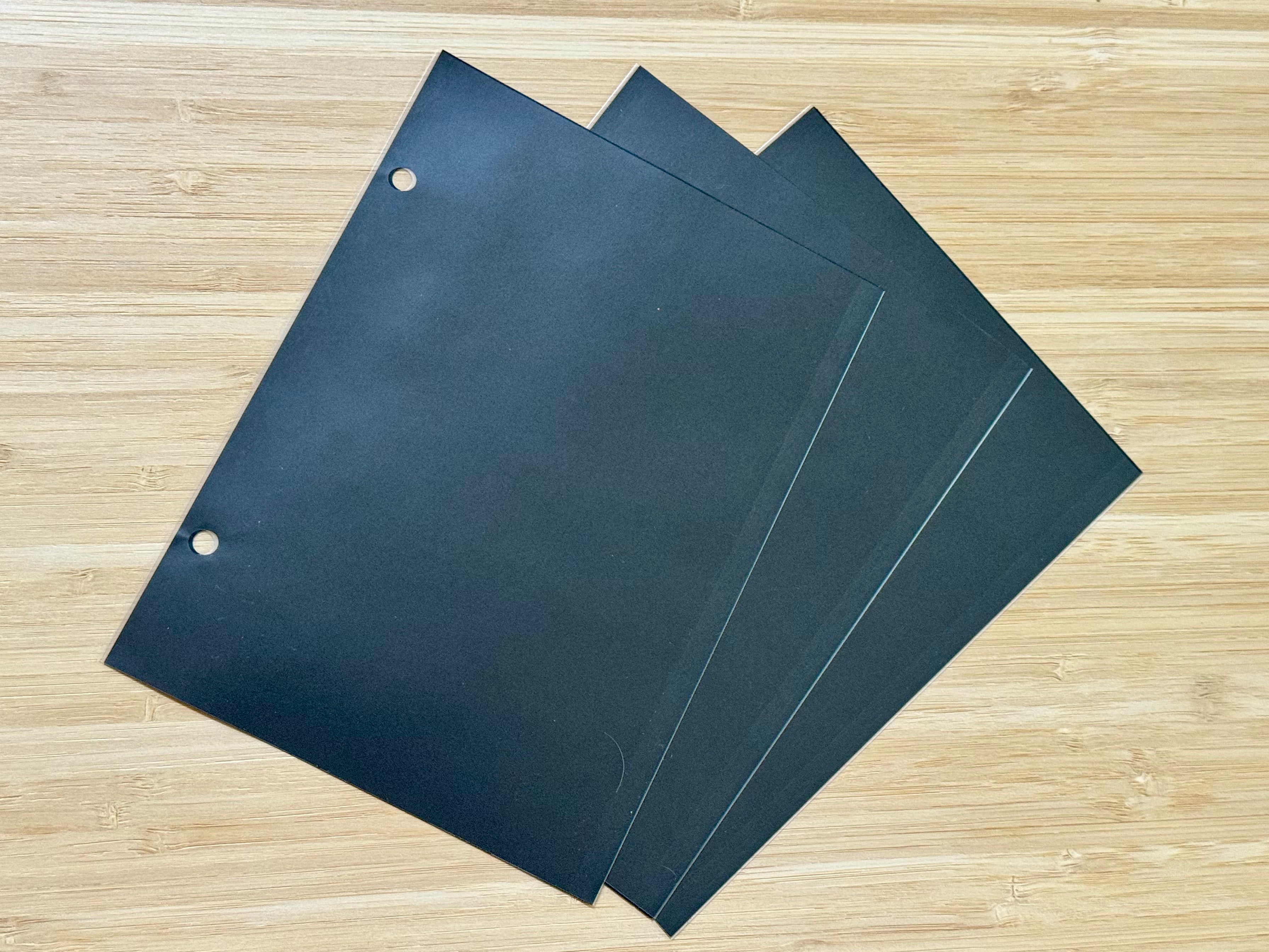 Extra Flip Folder Sheets